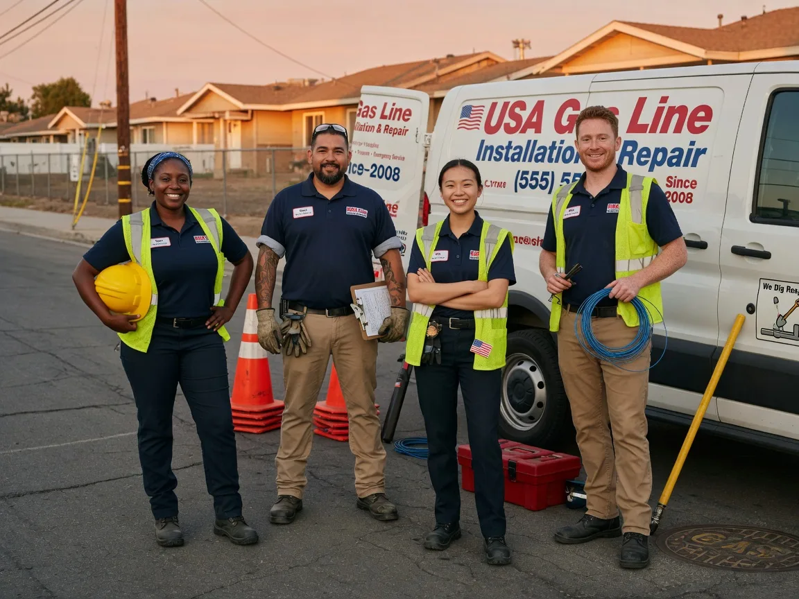 Gas Line Installation company in Walnut Hill, IL